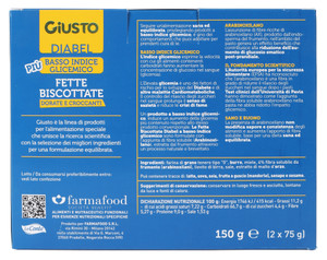 Fette Biscottate Giusto Diabel - Foto 3