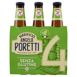 Birra 4 Luppoli Senza Glutine 3x33 Poretti - Foto 1