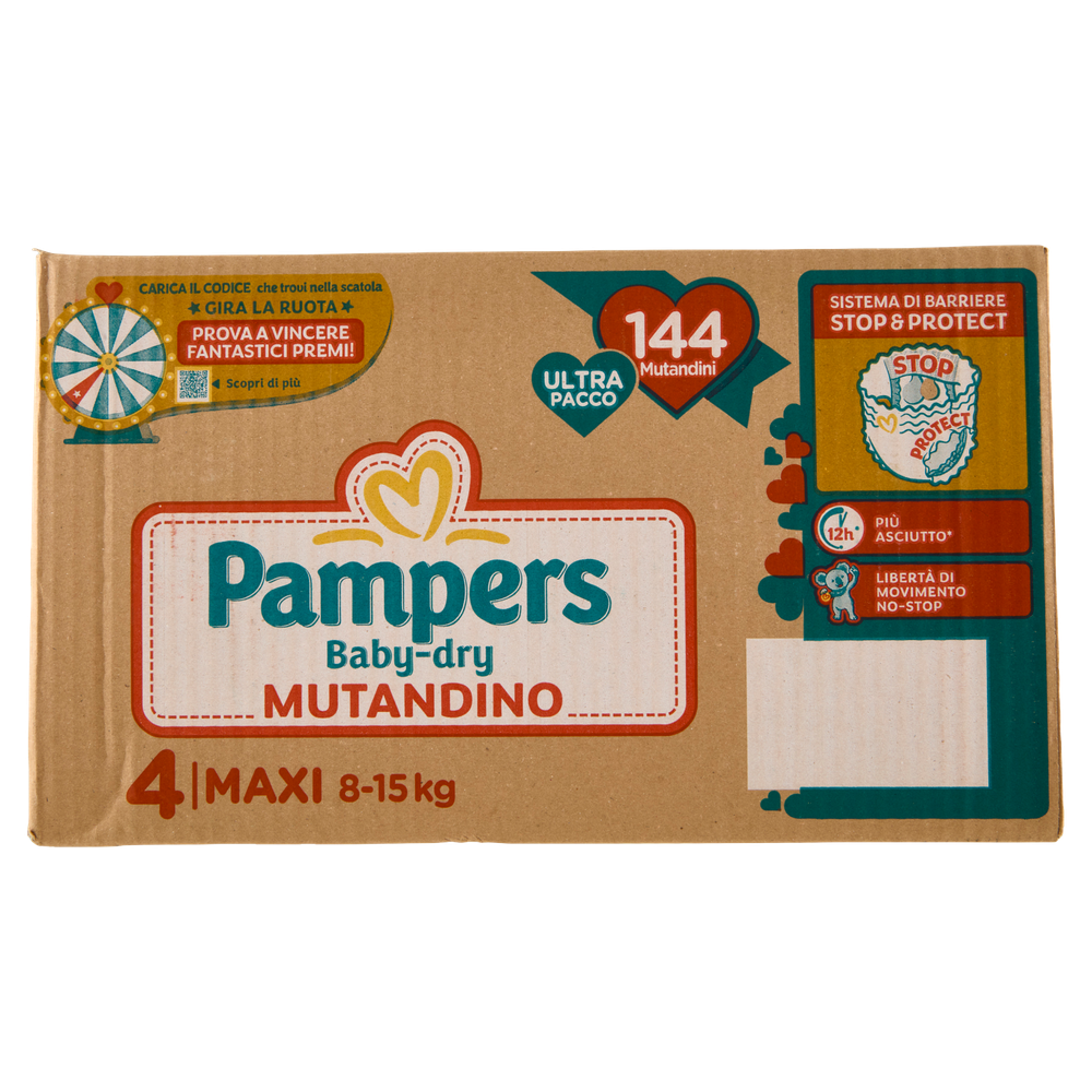 Mutandina Baby Dry Mutandina Ultra Maxi Pz 144 Pampers - Foto 3