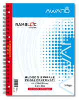 Blocco A4 Rambloc Spiralato, Rigo 1r
