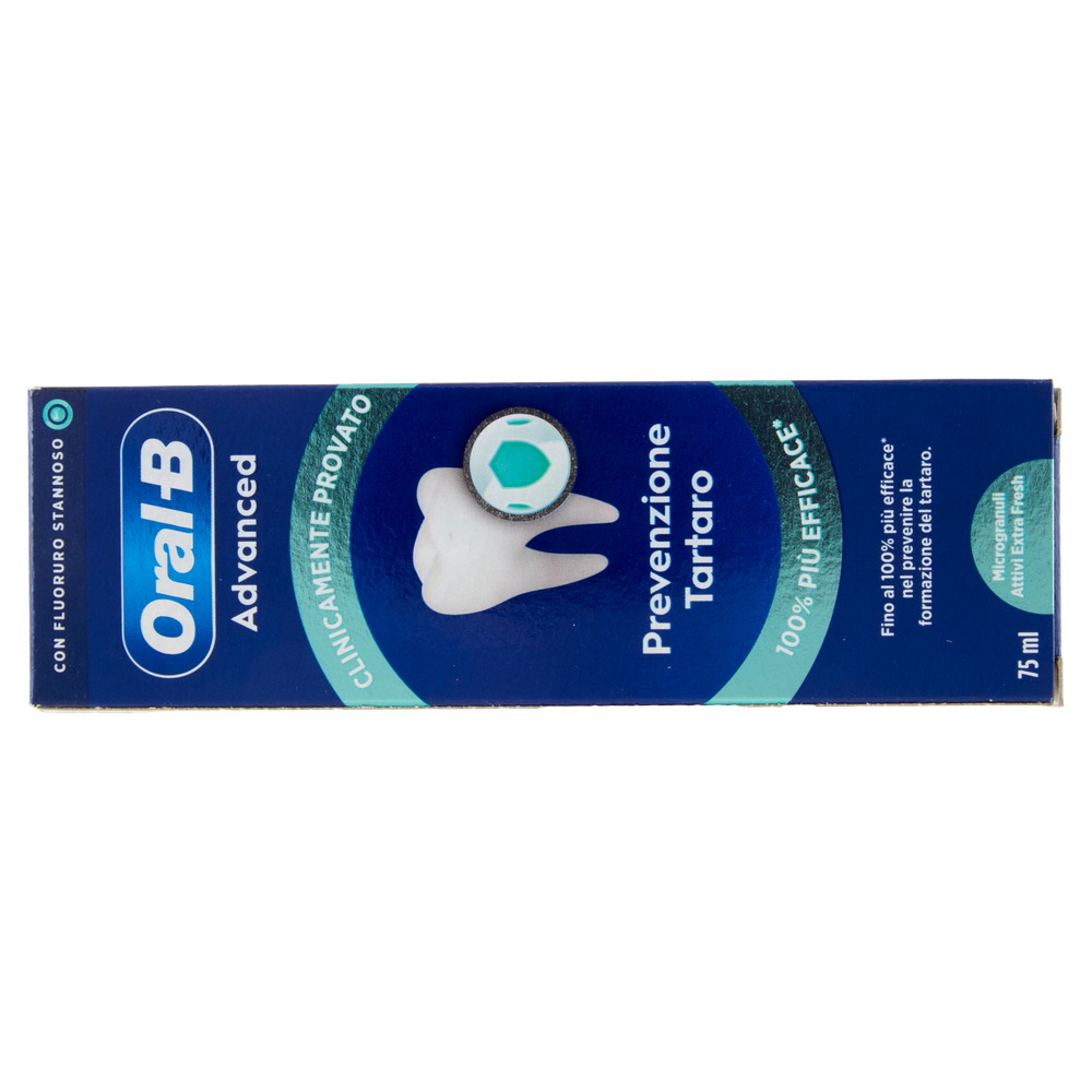 Dentifricio Advaced Prevenzione Tartaro Migrogranuli Attivi Oral-B - Foto 3
