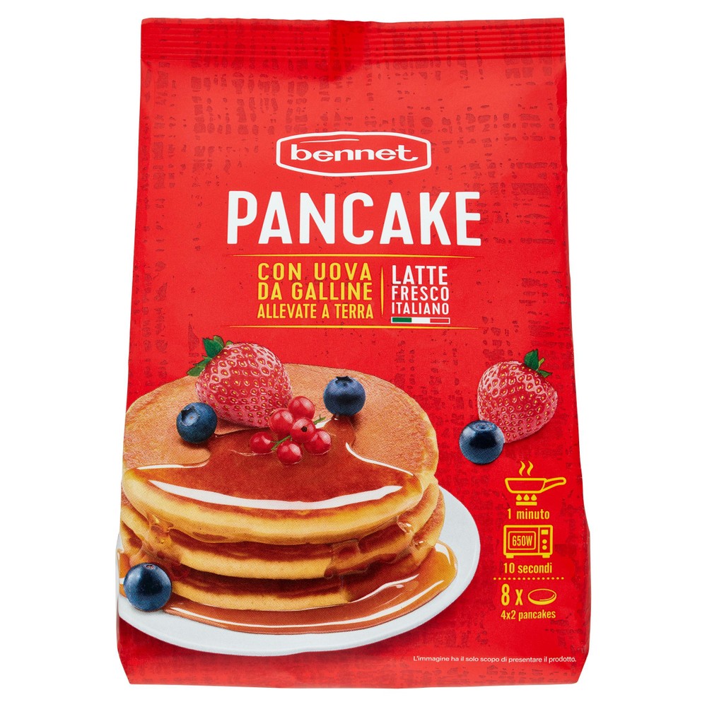 Pancake Soffici E Gustosi 8x35g Bennet - Foto 1