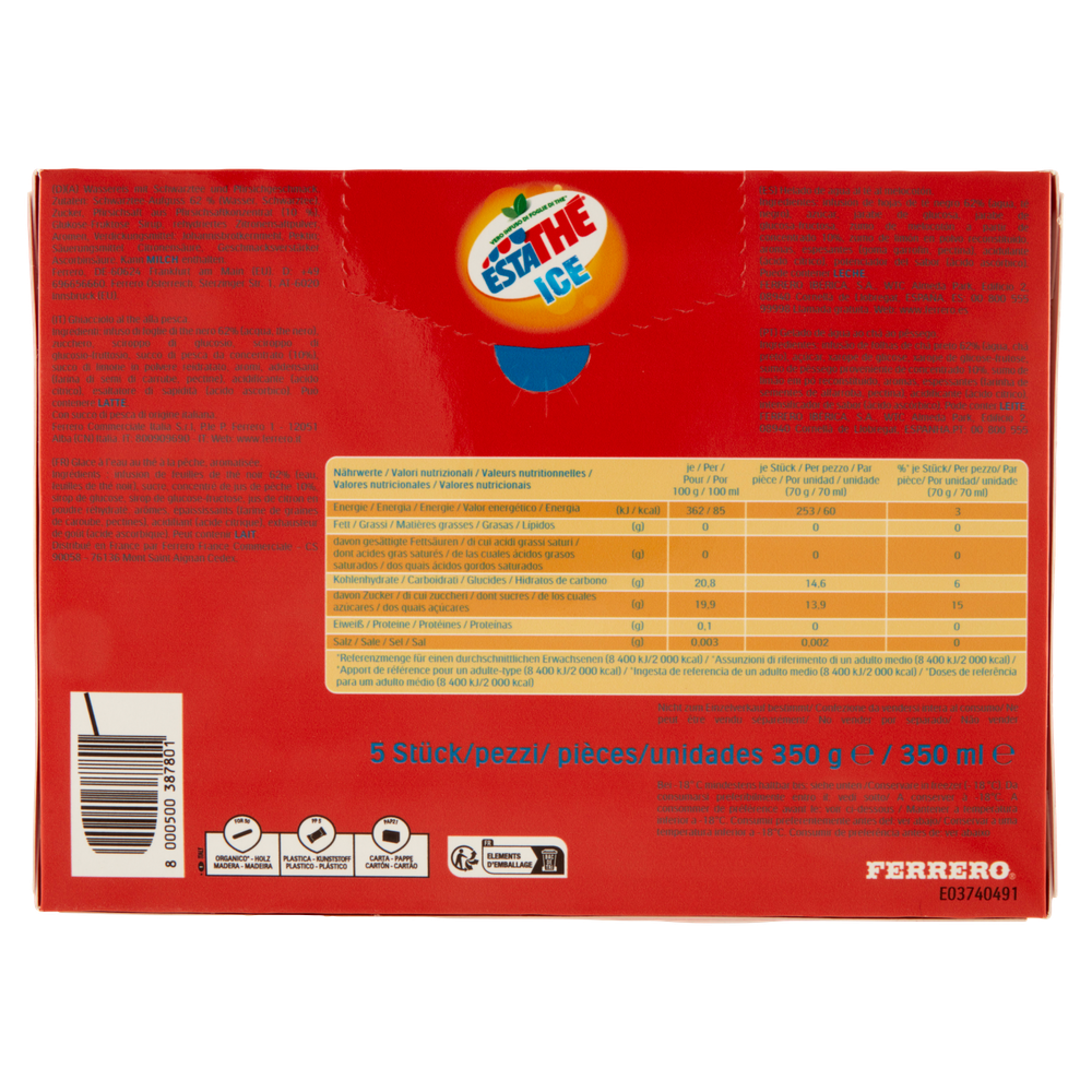 Estathe Ice Stick Pesca - Foto 3
