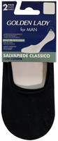 Salvapiedi Uomo S/ M Nero Conf Da 2 Golden Lady Salvapiedi Uomo S/ M Nero Conf Da 2 Golden Lady