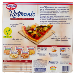 Pizza Ristorante Rossa Verdure Grigliate Cameo - Foto 3