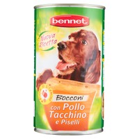 Alimento Umido Per Cani Pate' Pollo E Tacchino Bennet Alimento Umido Per Cani Pate' Pollo E Tacchino Bennet