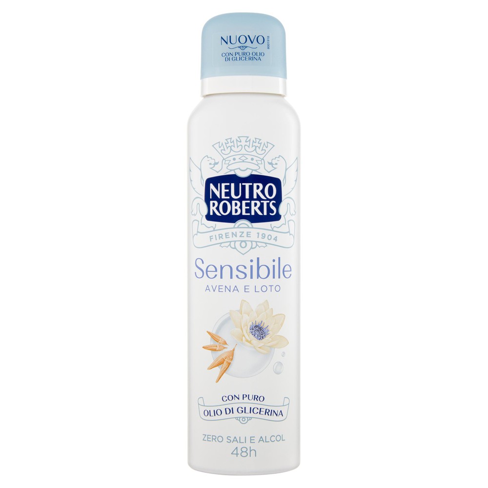 Deodorante Spray Avena E Loto Neutro Roberts - Foto 1