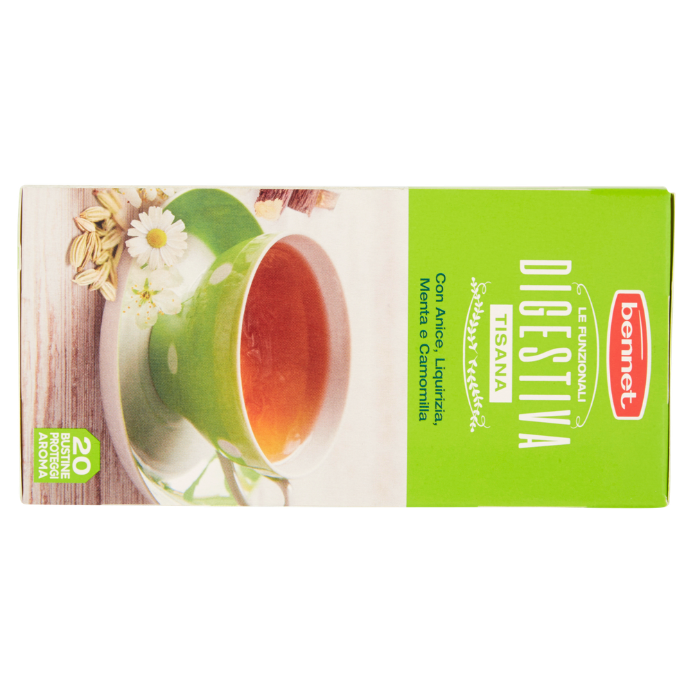 Tisana Digestiva Le Funzionali Con Miscela Di Erbe 20x2g Filtri Bennet - Foto 3