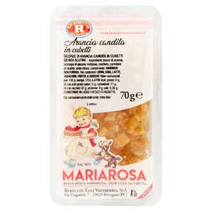 Delizie Di Frutta Candita Arancia In Cubetti Mariarosa Rebecchi