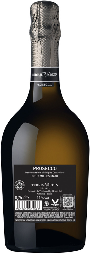 Prosecco Millesimato Brut Doc Terre Nardin - Foto 2
