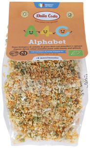 Mini Alphabet Tricolore Pomodoro E Spinaci Bio Dalla Costa - Foto 1