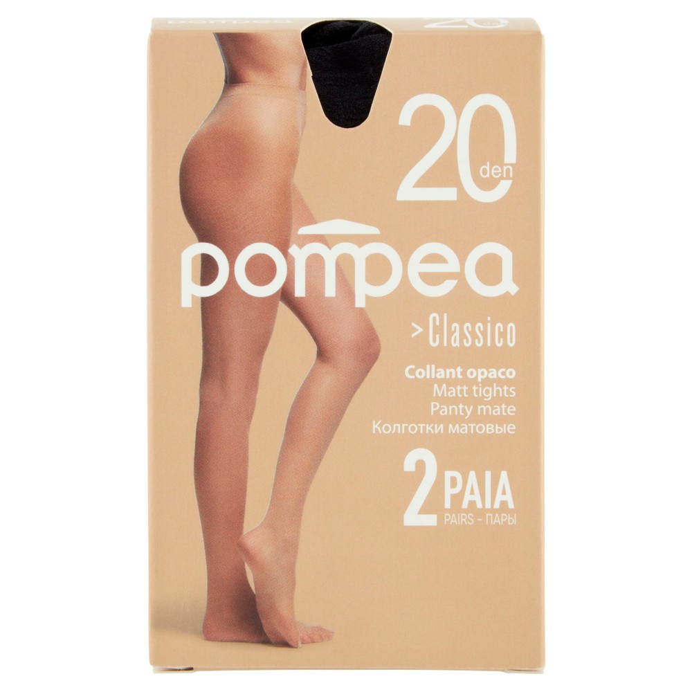 Collant Classico Tg S Nero 20 Denari Conf Da 2 Pompea - Foto 1