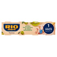 Tonno In Olio Extravergine D ' oliva Biologico Rio Mare 4 Da Gr . 65 Tonno In Olio Extravergine D ' oliva Biologico Rio Mare 4 Da Gr . 65