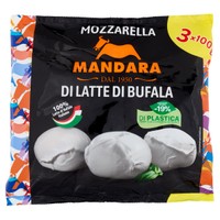 Mozzarella Di Bufala Mandara 3 Da Gr.100 Mozzarella Di Bufala Mandara 3 Da Gr.100