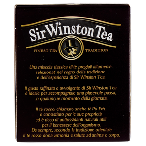 Te'rosso Lampone E Vaniglia Sir Winston Tea, Conf.20 Bustine