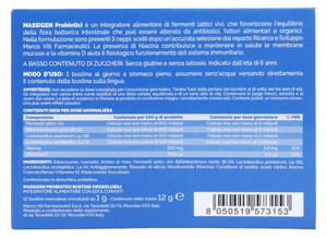 Massigen Probiotici Bustine Orosolubili - Foto 3