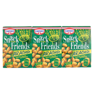 Arachidi Tostate Salate Sottovuoto Snack Friends 3x40g Cameo - Foto 3
