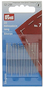 20 Aghi Per Cucire Lunghi N.7 Prym - Foto 1