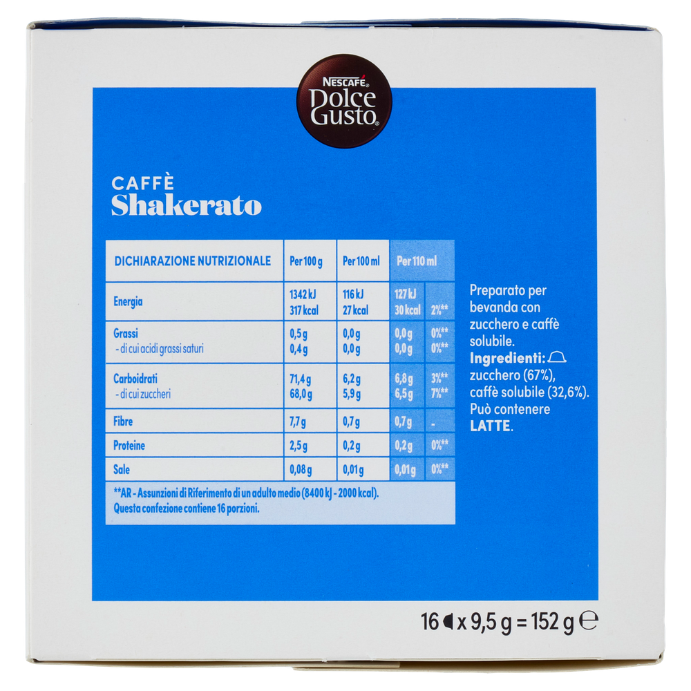 16 Capsule Caffè Shakerato Nescafè Dolce Gusto - Foto 2