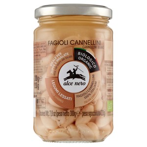Fagioli Cannellini Lessati Biologici Alce Nero - Foto 1