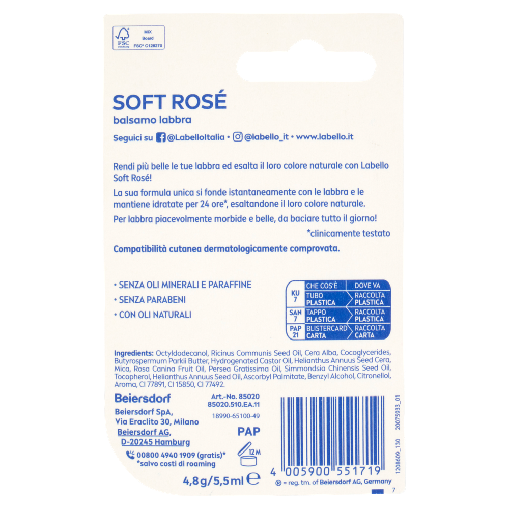 Labello Soft Rose'