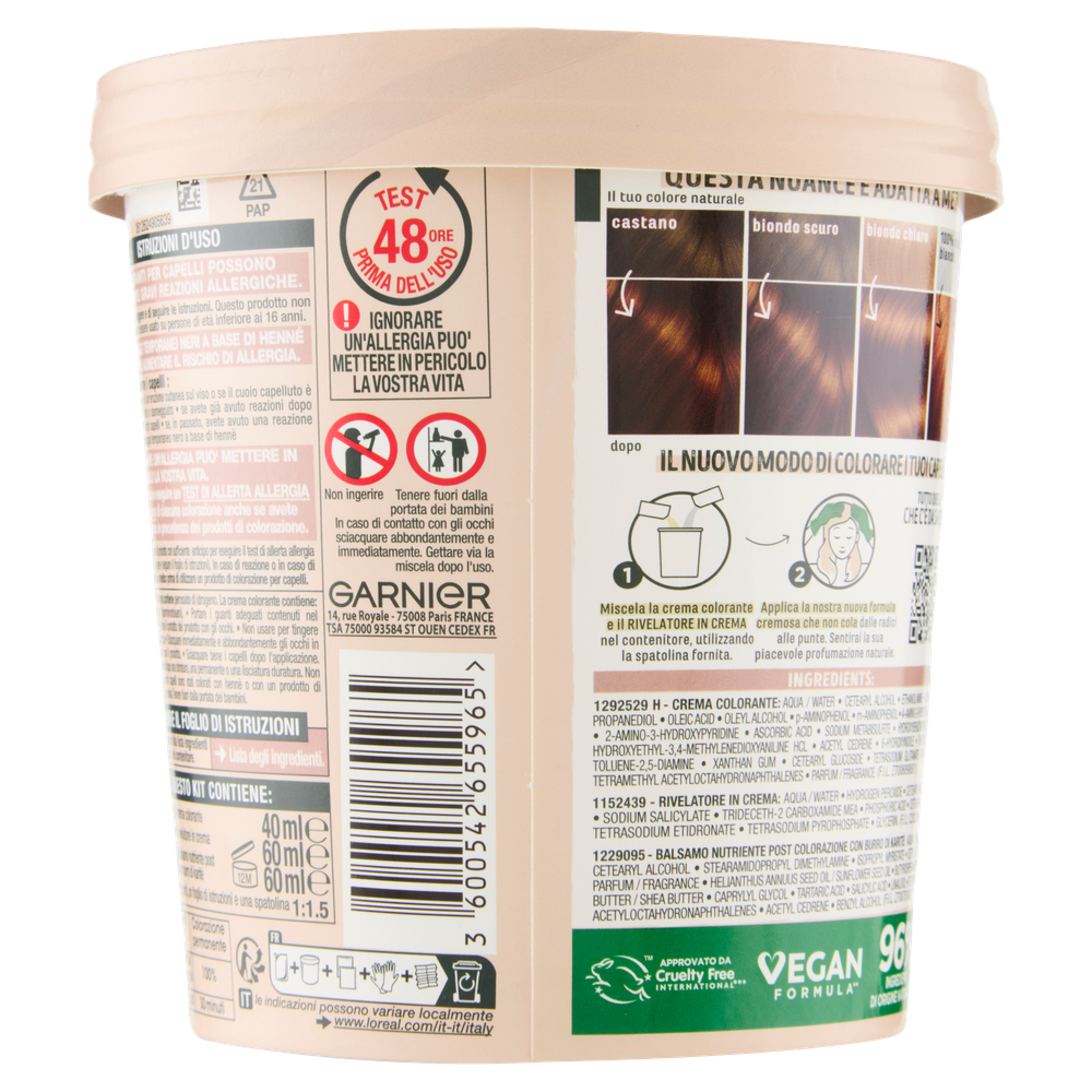 Colorazione Permanente 6.35 Spicy Blond Good Garnier - Foto 3