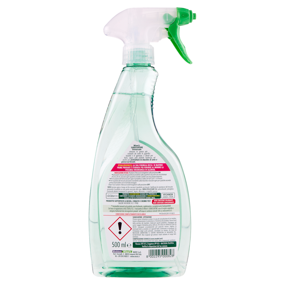 Sgrassatore Spray Per Superfici Winni's - Foto 3