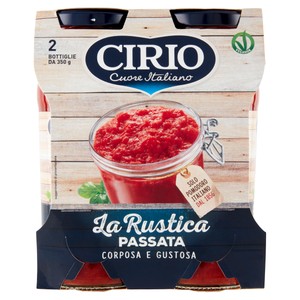 Passata Di Pomodoro Rustica 2x350g Cirio - Foto 1