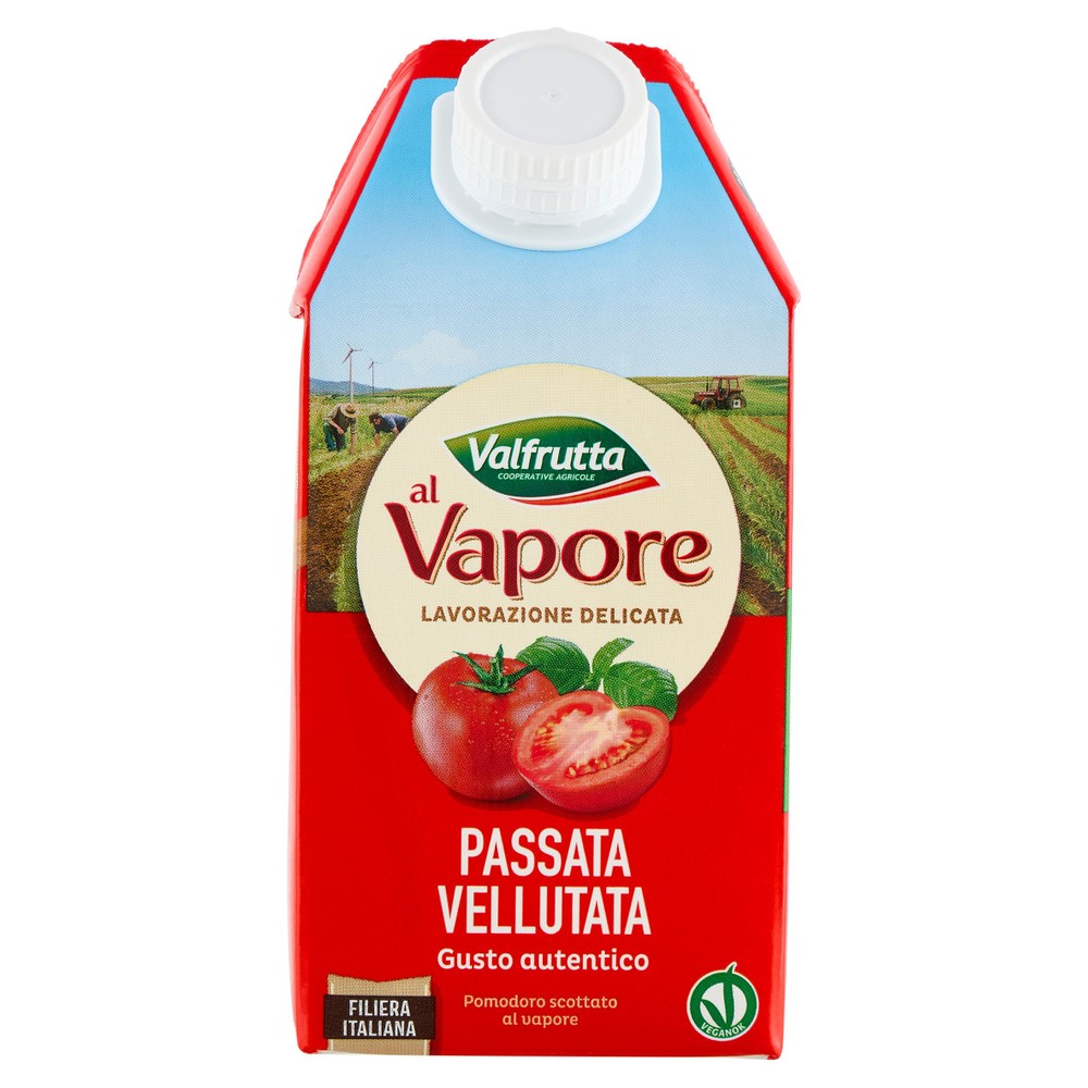 Passata Di Pomodoro Vellutata Ottenuta Al Vapore Valfrutta - Foto 1
