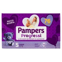 Pannolini Progressi Junior Pampers Quadripack Pannolini Progressi Junior Pampers Quadripack