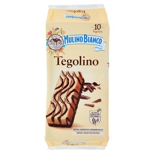 Merendine Tegolino Al Cacao Magro 10x35g Mulino Bianco - Foto 1