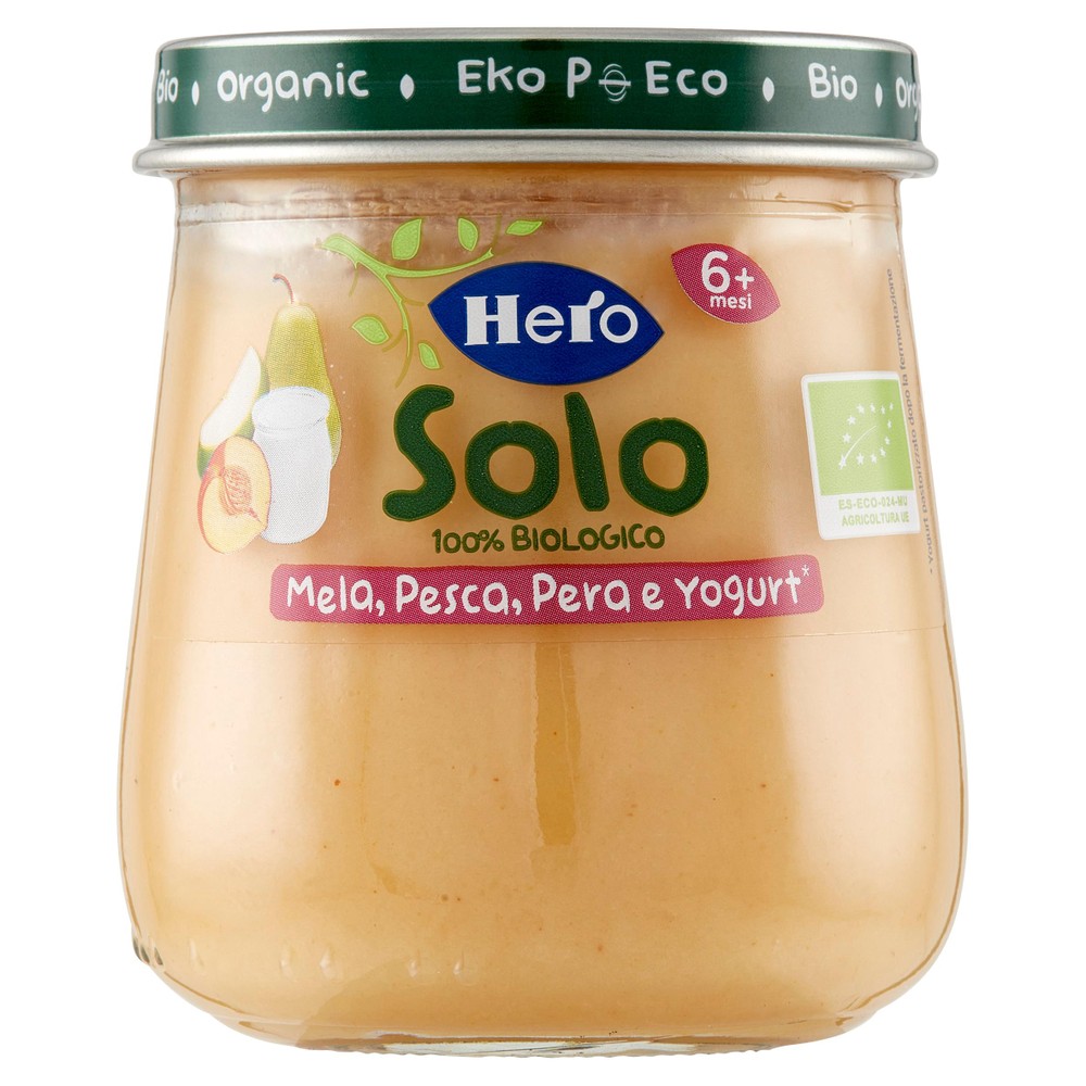 Omogeneizzato Merenda Frutta-Yogurt Hero Solo