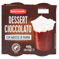 Dessert Al Cioccolato Con Panna Bennet
