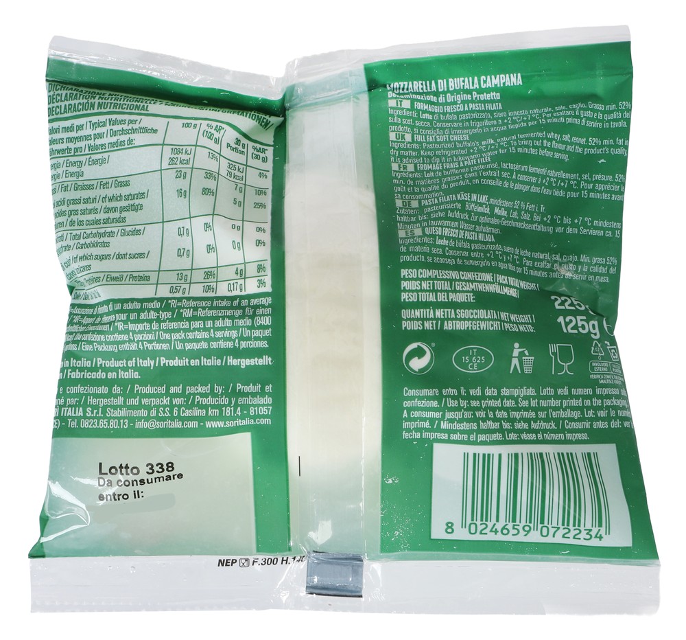 Mozzarella Di Bufala Campana Dop Sori' - Foto 3