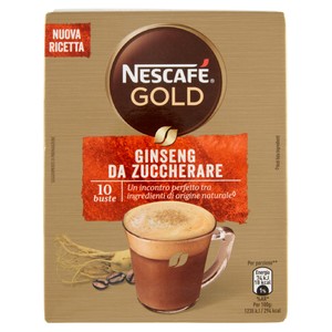 Ginseng Da Zuccherare Caffè Solubile Al Ginseng 10 Bustine