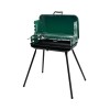 Barbecue Acciaio Verniciato 46x28 Valigia + Coperchio Pic-Nic