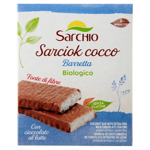 Barrette Sarciok Cocco E Latte Senza Glutine Sarchio - Foto 1