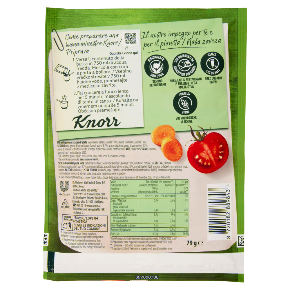 Passato Di Verdure In Busta Da Agricoltura Sostenibile Knorr - Foto 3