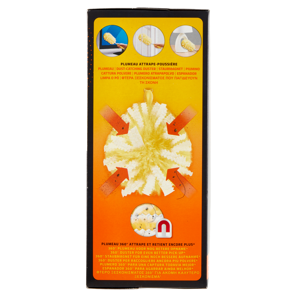 5 Ricambi Duster 3d Per Piumino Catturapolvere Swiffer - Foto 2
