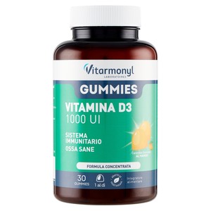 Gummies Vitamina D3 1000ui Vitarmonyl