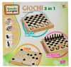 DAMA  SCACCHI IN LEGNO - Foto 1 di 1