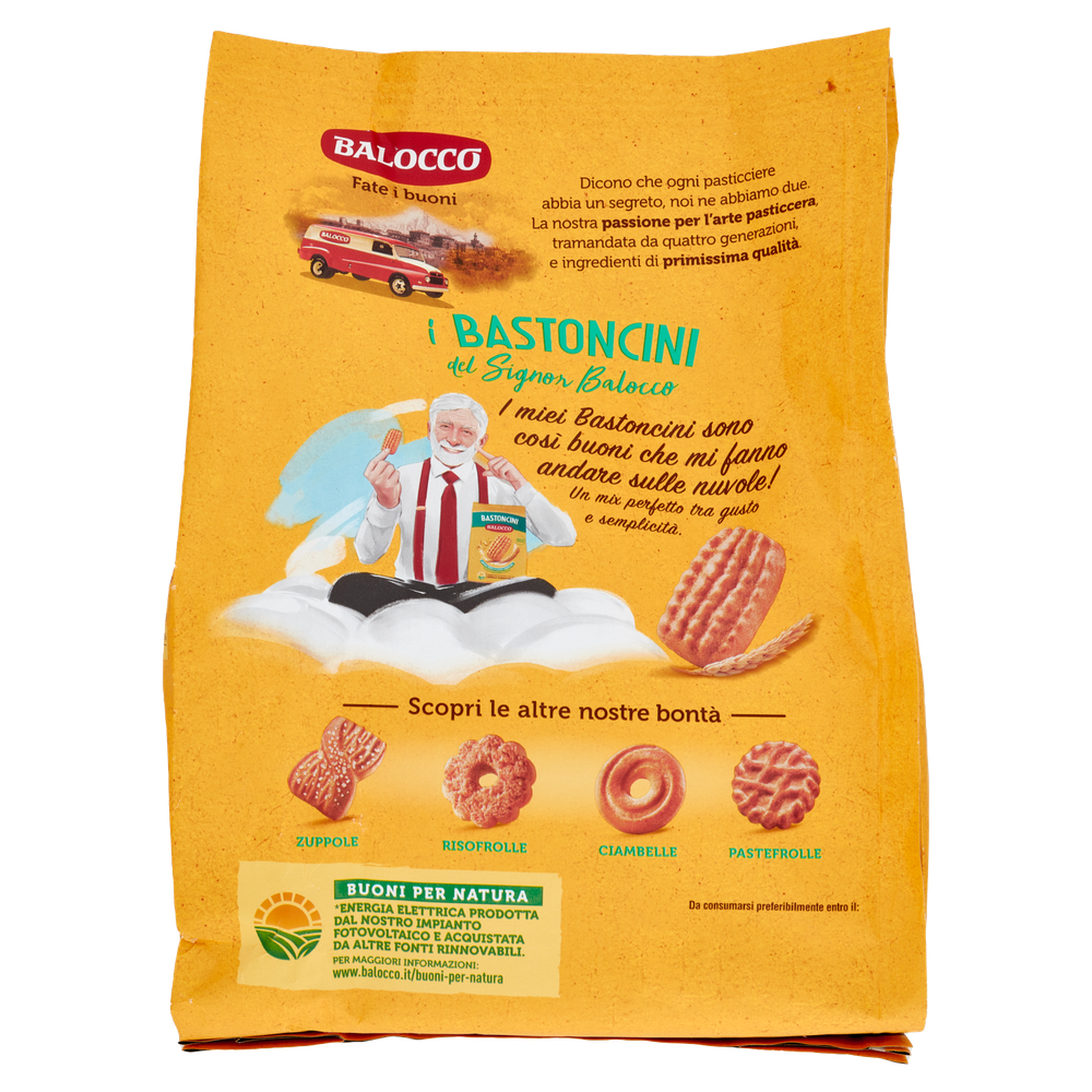 Biscotti Frollini Bastoncini Senza Conservanti Balocco - Foto 3