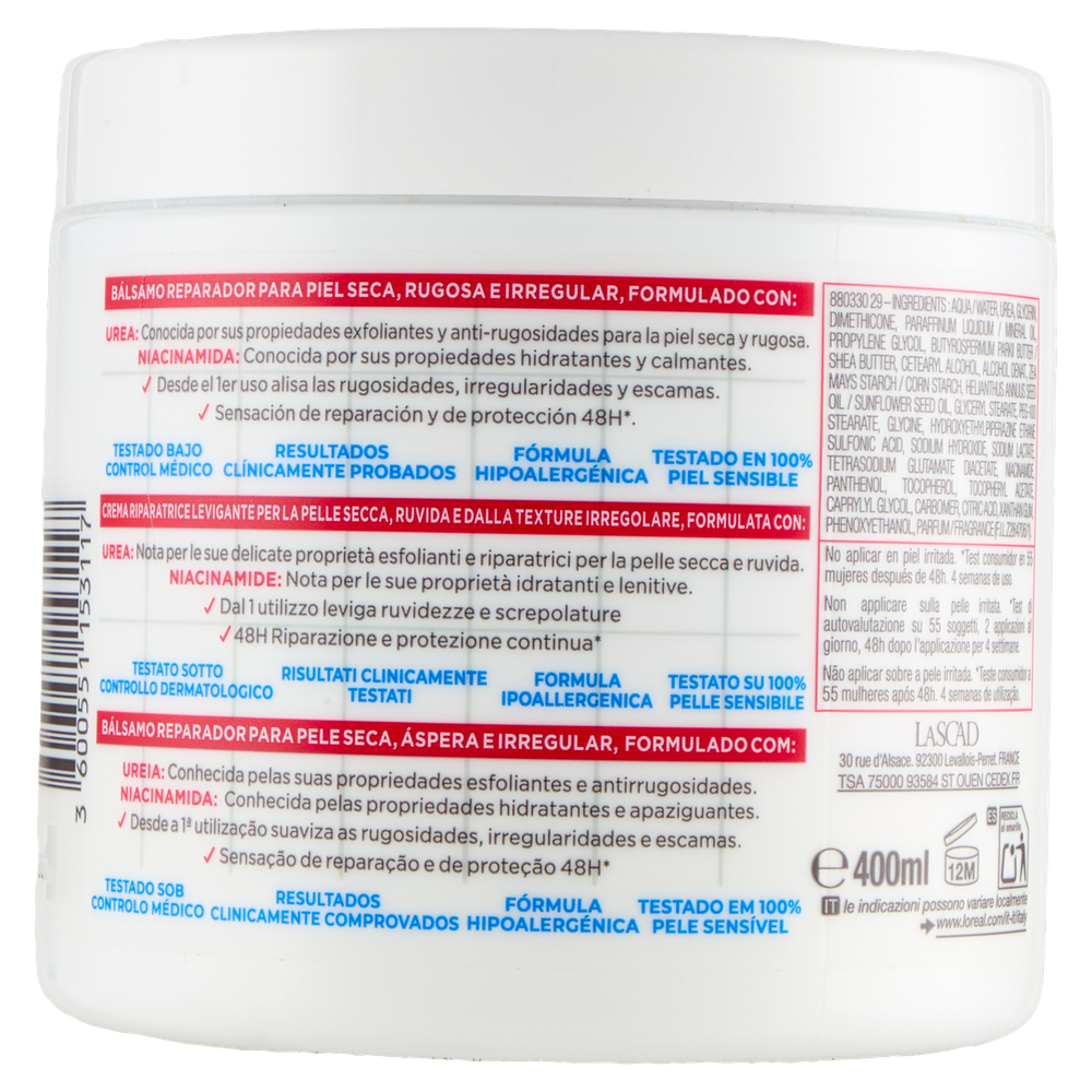 Crema Corpo Cica Urea Vaso Mixa - Foto 2