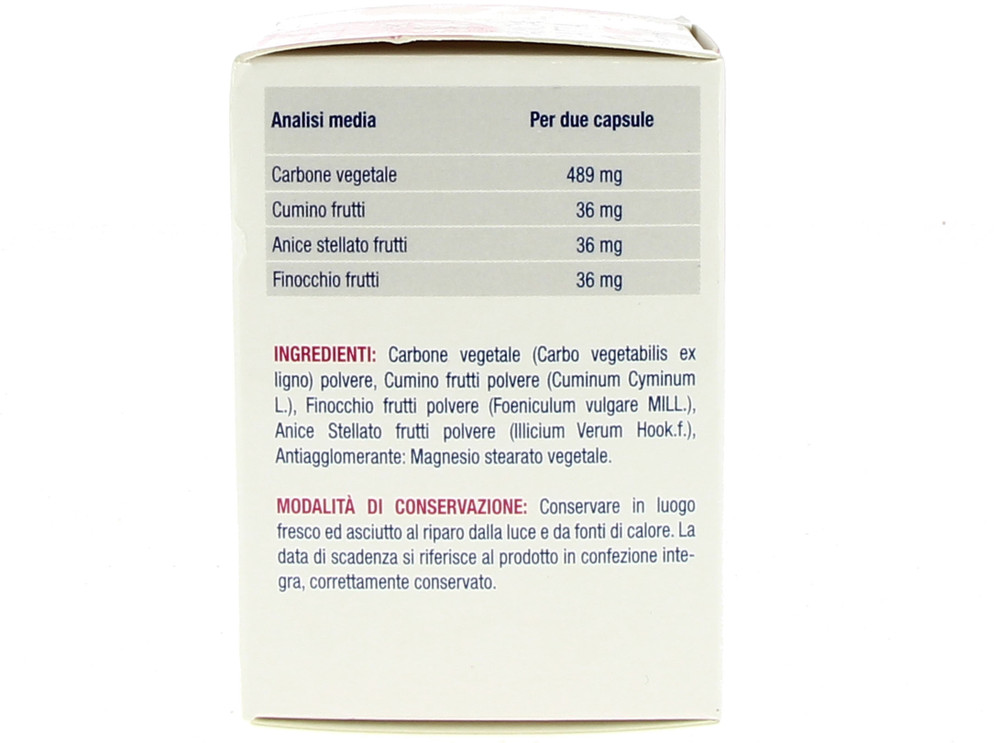 Integratore Pancia Piatta Con Carbone Vegetale Capsule Act - Foto 2