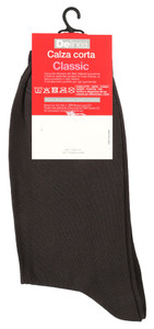 Calze Corte Uomo 44/46 Antracite Maglia Liscia Delinea - Foto 2