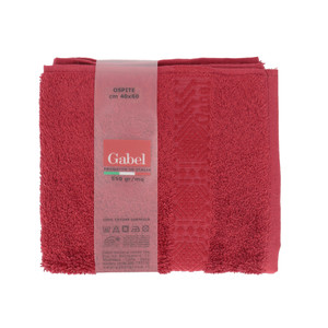 Ospite Spugna Cm40x60 Bordeaux Gabel - Foto 1