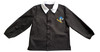 Casacca Scuola Bambino Con Cerniera 9 Anni Nero Ricamo Sonic