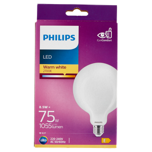 Lampadina A Led Globo 75w Attacco E27 Luce Calda Philips - Foto 3