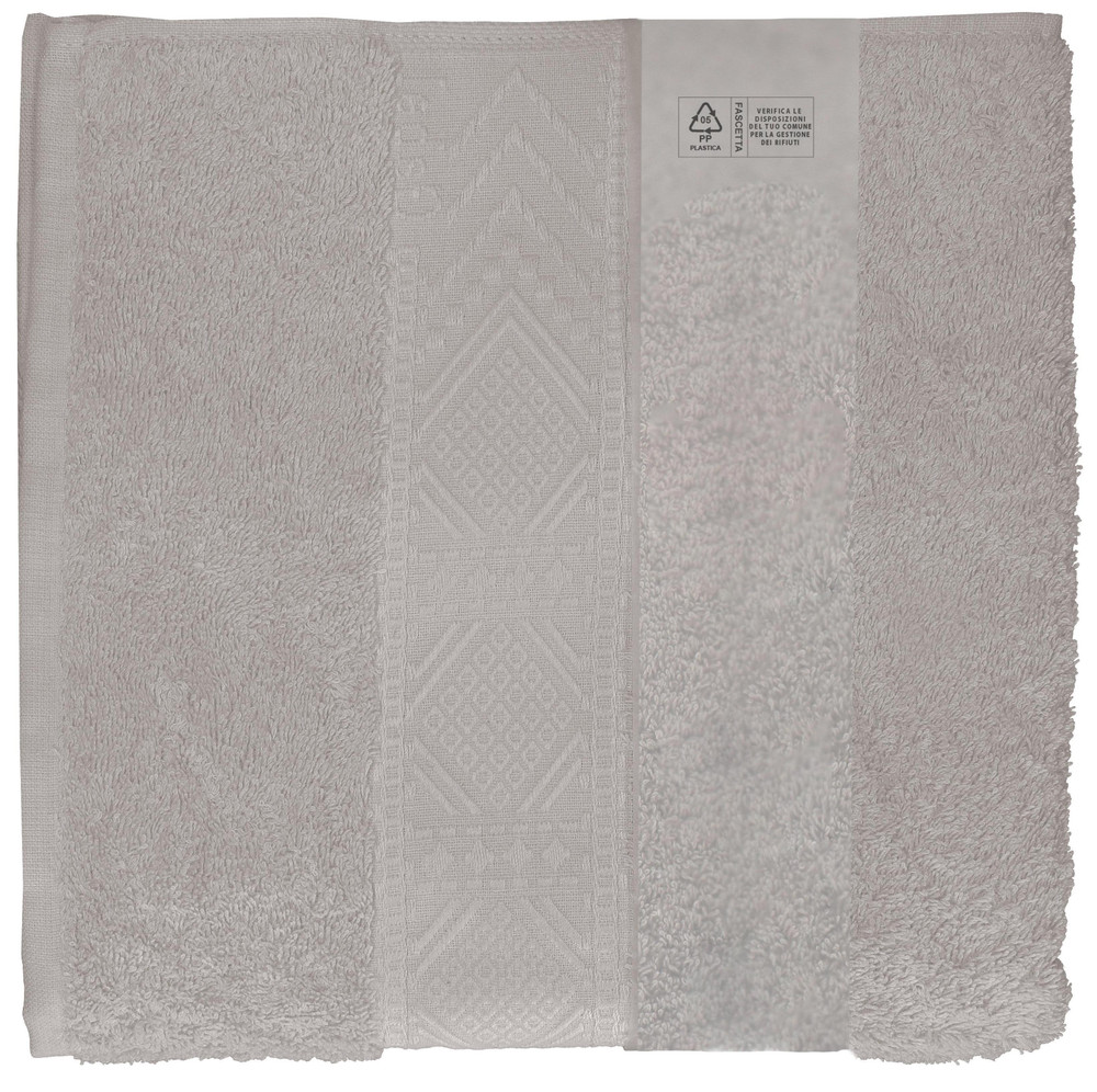 Asciugamano Spugna Cm60x110 Grigio Ferro Gabel - Foto 2