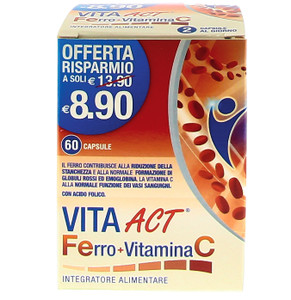 Ferro E Vitamina C Vitaact Compresse - Foto 1